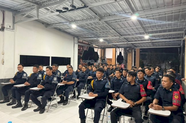 Petugas Siaga, Layanan Terjaga, Lapas Narkotika Karang Intan Gelar Rapat Pengamanan
