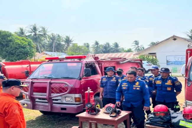 Lapas Leok Perkuat Kesiapsiagaan lewat Simulasi Penanggulangan Karhutla 