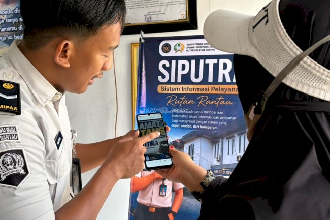 Rutan Rantau Sosialisasikan Siputra, Permudah Masyarakat Akses Informasi Pelayanan