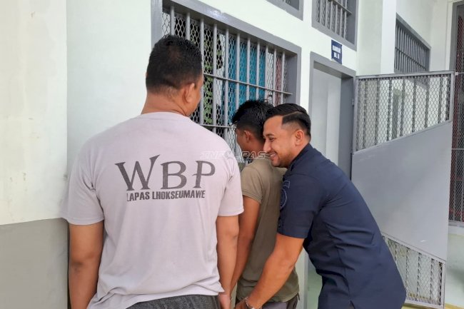 Deteksi Dini Kamtib, Lapas Lhokseumawe Gelar Razia Blok Hunian dan Tes Urine