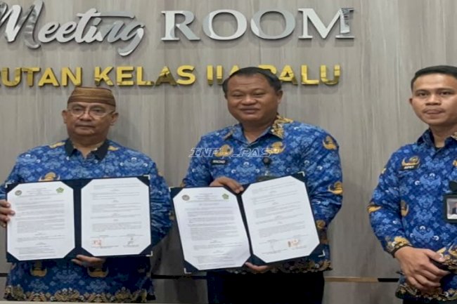 Perkuat Pembinaan Keagamaan Warga Binaan, Rutan Palu Gandeng Kemenag Kota Palu 