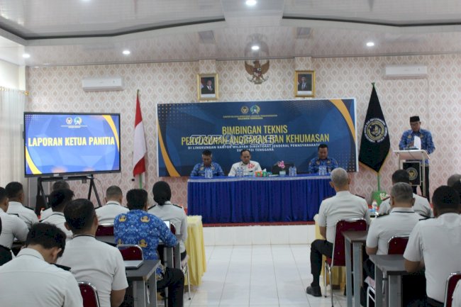 Perkuat Kompetensi Kehumasan dan Pengelolaan Anggaran, Kanwil Ditjenpas Sultra Gelar Bimtek