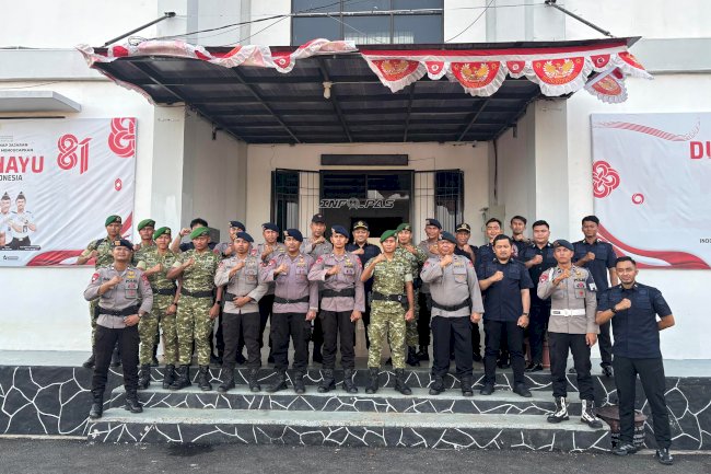 Cegah Halinar, Lapas Batulicin Gelar Razia dan Tes Urine bersama TNI-Polri