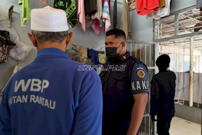 Rutan Rantau Gelar Operasi Gabungan Penggeledahan bersama APH