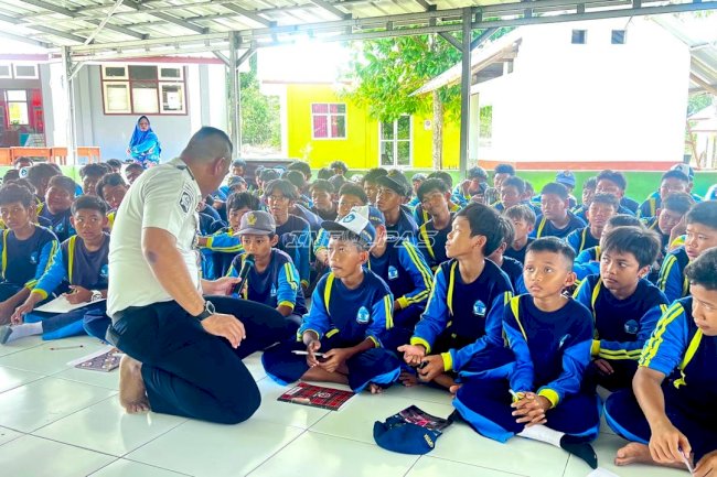 Bekisah Bapas Tanjungpandan Sentuh Hati Pelajar SMPN 1 Dendang, Perkuat Sekolah Anti-Bullying