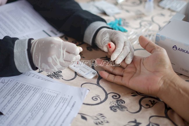Deteksi Dini Gangguan Kesehatan, Lapas I Surabaya Skrining HIV dan IMS 100 Warga Binaan