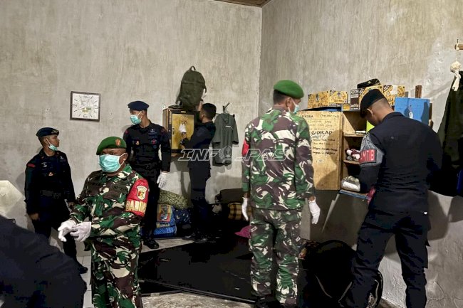 Lapas Kolonodale bersama APH Gelar Razia Gabungan dan Tes Urine