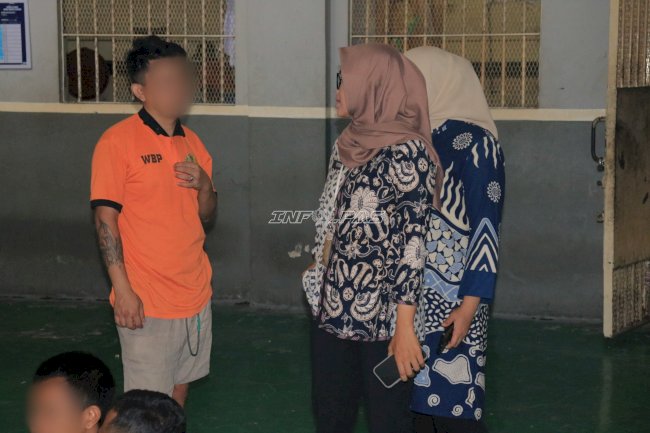Jaga Keamanan Blok Hunian, Lapas Pemuda Madiun Intensifkan Kontrol Keliling