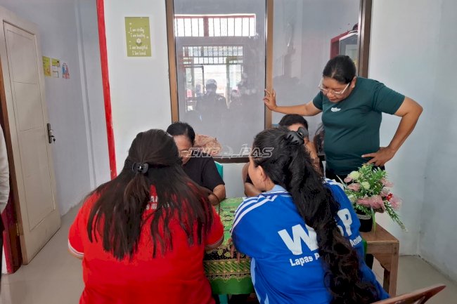 Lapas Perempuan Ambon Gelar Pemeriksaan IVA dan SADANIS bagi Warga Binaan
