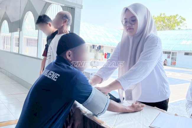 Rutan Majene Dekatkan Layanan Kesehatan kepada Warga Binaan lewat Siamasei
