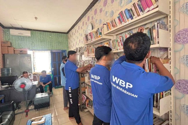 Rutan Marabahan Perkuat Layanan Perpustakaan dengan 100 Koleksi Baru