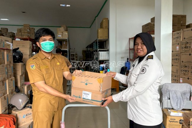 Perkuat Layanan Kesehatan, Lapas Kolonodale Terima Bantuan Obat dari Pemda Morowali Utara