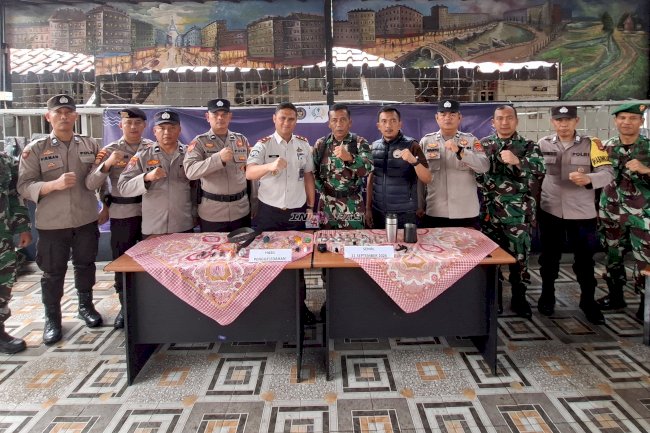 Sidak Gabungan dan Tes Urine, Rutan Pandeglang Perkuat Sinergi Cegah Peredaran Narkotika