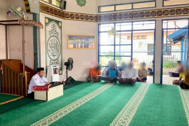 Gandeng Kemenag Kab. Batola, Rutan Marabahan Bekali Warga Binaan Pemahaman Ilmu Fardu Ain