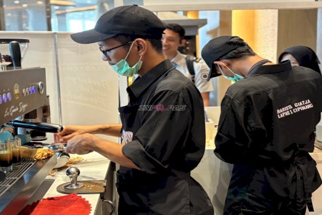 Diminati Peserta Rakornas, Lebih dari 500 Gelas 5PM Coffee Lapas Kelas I Cipinang Habis dalam Sehari