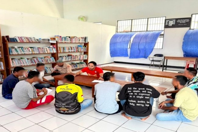 Wujudkan Pembinaan Berkualitas, Warga Binaan Lapas Ambon Ikuti Program Pendidikan Kesetaraan
