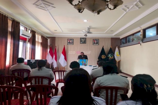 Bapas Ambon Gelar Ibadah Persekutuan Kristen, Perkuat Iman dan Kebersamaan Petugas