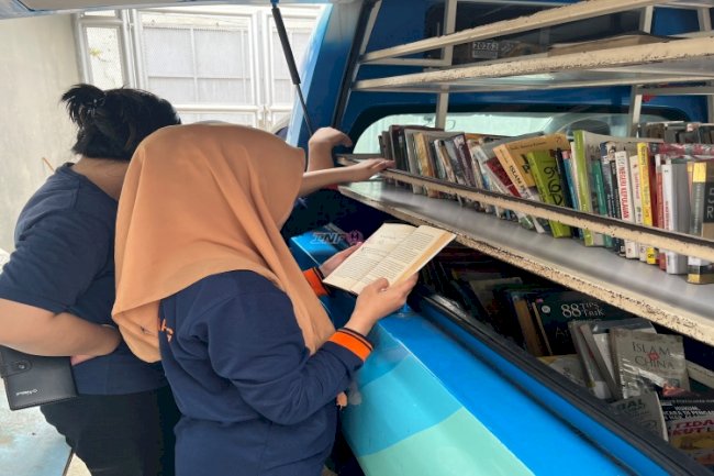 Perpustakaan Keliling Hadir di Lapas Perempuan Pangkalpinang, Dorong Warga Binaan Gemar Membaca