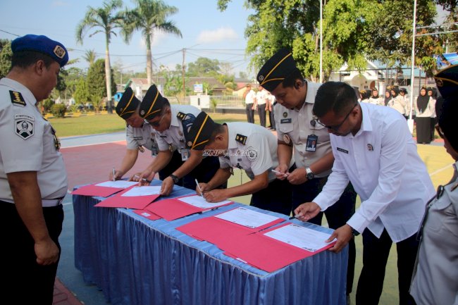 Kanwil Ditjenpas Sultra Kawal Zero Halinar di Lapas Kendari