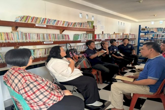 Kebaktian Warga Binaan Dalami Makna Kasih, Lapas Narkotika Karang Intan Dorong Perubahan Sikap