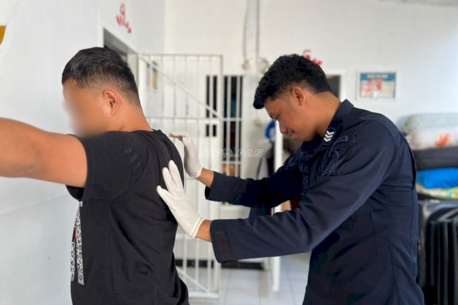 Rutan Kendari Rutin Razia Blok Hunian untuk Cegah Gangguan Keamanan