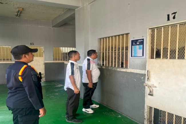 Lapas Pemuda Madiun Perkuat Deteksi Dini lewat Kontrol Keliling Brandgang dan Blok Hunian Warga Binaan 