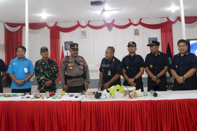 Operasi Bersama Lapas Tanjung dan APH Sasar Kamar Hunian dan Tes Urine Warga Binaan