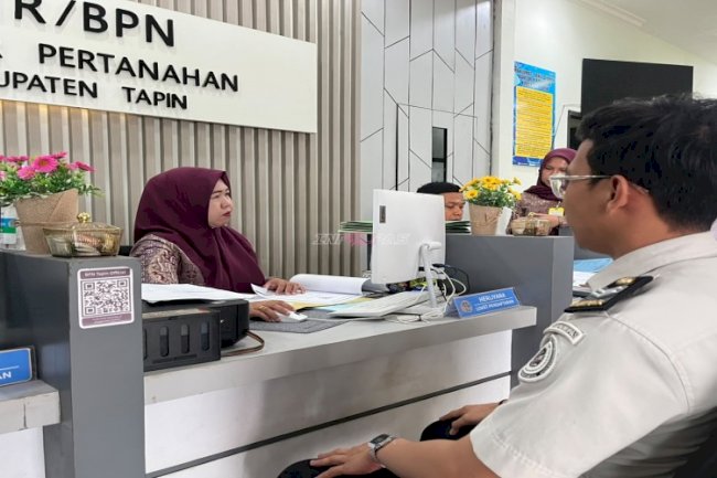 Tertib Administrasi, Rutan Rantau Koordinasikan Proses Balik Nama Sertifikat Tanah ke Kantor Pertanahan Kab. Tapin