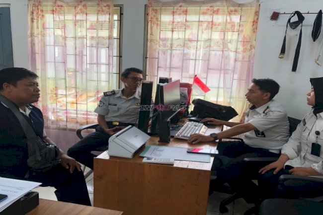 Perkuat Layanan Pos Bapas Rantau, Bapas Amuntai Sosialisasikan Tugas Pembimbingan Kemasyarakatan
