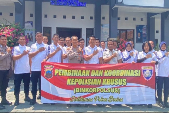 Bersama Polres Brebes, Binkorpolsus Jadi Momentum Lapas Brebes Tingkatkan Disiplin dan Kesiapan