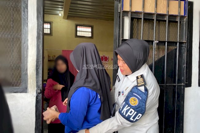 Cegah Gangguan Kamtib, Lapas Perempuan Kendari Geledah Blok Hunian