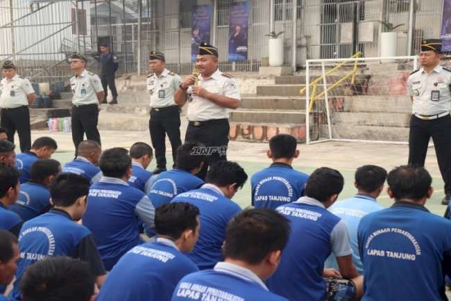 Lapas Tanjung Pastikan Kesehatan dan Keamanan  Warga Binaan melalui Sapa Kasih