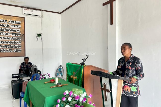 LPKA Manokwari Gandeng Kemenag Laksanakan Bintal Roh bagi Anak Binaan