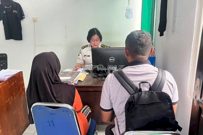 Lapas Piru Fasilitasi Litmas PK Bapas Ambon, Dukung Proses Integrasi Warga Binaan