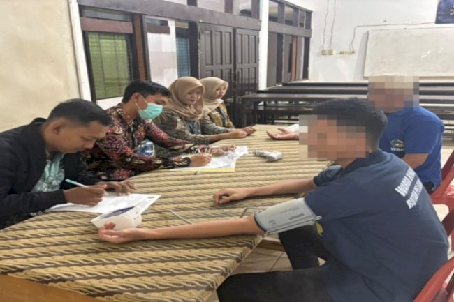 Kesehatan Jadi Perhatian, Rutan Pelaihari Periksa 10 Narapidana Jelang Pemindahan