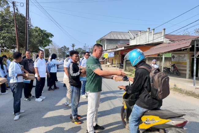 Jumat Berkah, Lapas Kendari Bagikan Paket Makanan kepada Masyarakat