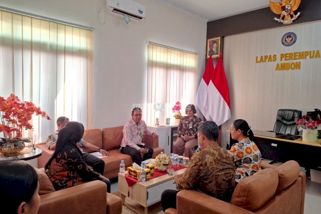 Lapas Perempuan Ambon Evaluasi Pembinaan lewat Kunjungan Hakim Wasmat PN Ambon