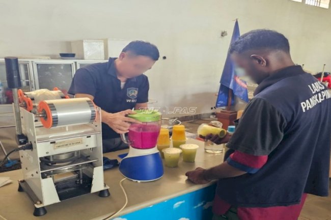 Warga Binaan Lapas Pangkalpinang Kembangkan UMKM Smoothie Buah Segar