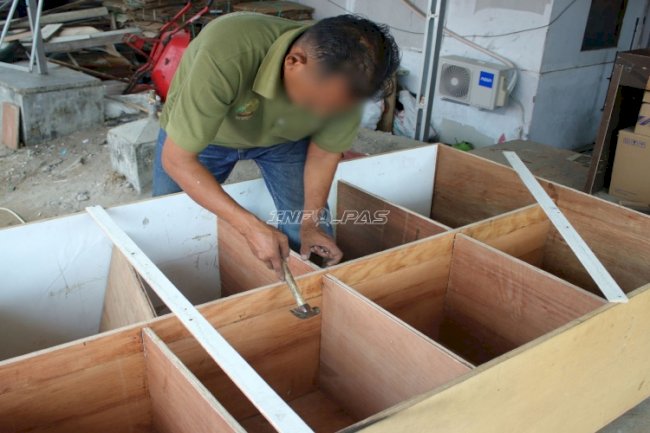 Dari Bengkel hingga Pertukangan, Warga Binaan Lapas Banjarmasin Terus Berkarya