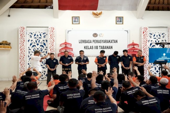 Bangun Kekuatan Diri, Lapas Tabanan Dampingi Warga Binaan dalam Penguatan Pascarehabilitasi