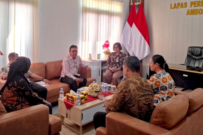 Lapas Perempuan Ambon Evaluasi Pembinaan lewat Kunjungan Hakim Wasmat PN Ambon