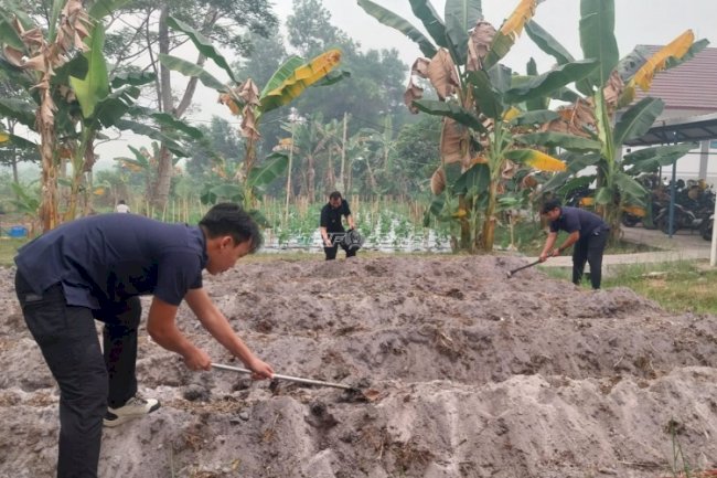LPKA Palangka Raya Buka Lahan Baru untuk Pengembangan Budidaya Sayuran