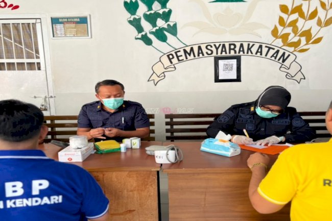 Klinik Rutan Kendari Hadir Langsung di Blok Hunian, Berikan Pelayanan Kesehatan untuk Warga Binaan
