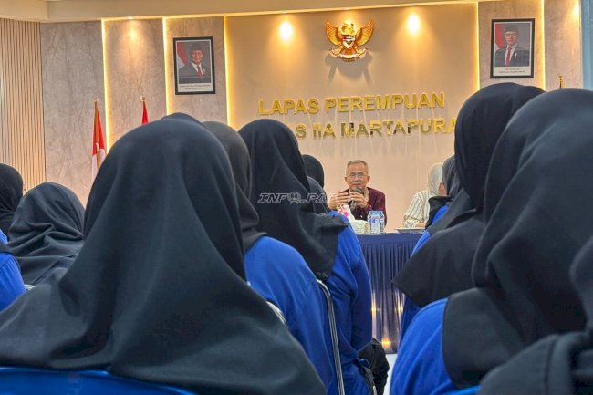 Lapas Perempuan Martapura Bekali 50 Warga Binaan Pengetahuan Pengelolaan Sampah