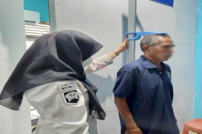 Cegah Penyakit di Blok Hunian, Tim Medis Lapas Tual Gelar Skrining Kesehatan Berkala