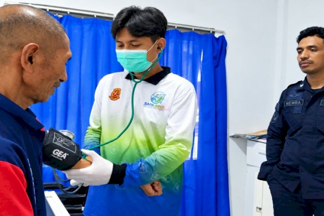 Jelang Bebas, Lapas Wahai Periksa Kesehatan dan Tes Urine Warga Binaan