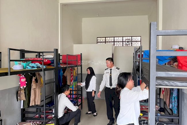 LPKA Palangka Raya Gelar Penggeledahan dan Penertiban Blok & Kamar Hunian Anak Binaan