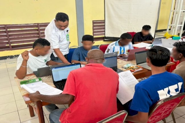 Kejar Paket dan Kursus Komputer, Warga Binaan Lapas Tual Bersiap Hadapi Dunia Kerja Digital