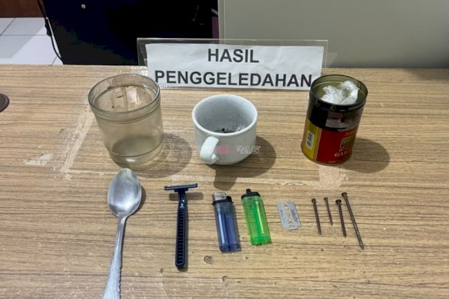 Deteksi Dini Gangguan Kamtib, Lapas Piru Laksanakan Razia Kamar Hunian