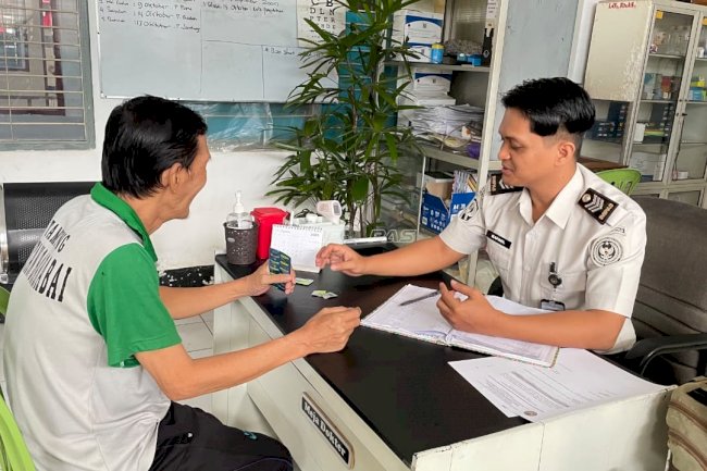 Jaga Kondisi Kesehatan, Rutan Barabai Gelar Pemeriksaan Rutin bagi Warga Binaan